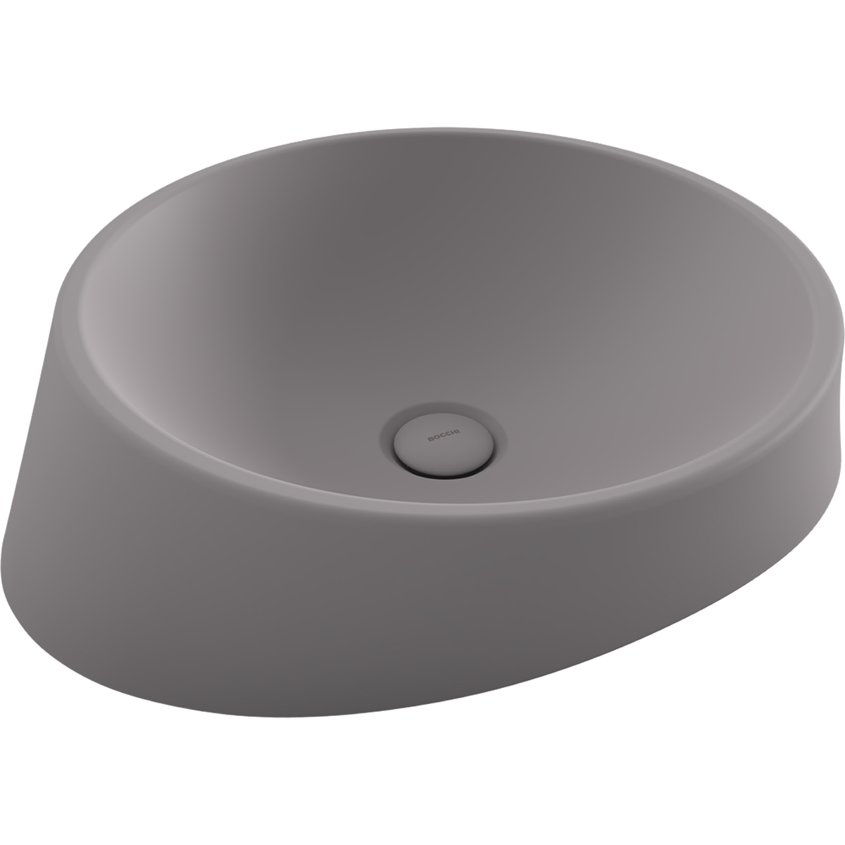 Bocchi Venezia Vasque Lavabo 56 Cm - Mat Gris - 1010-006-0125