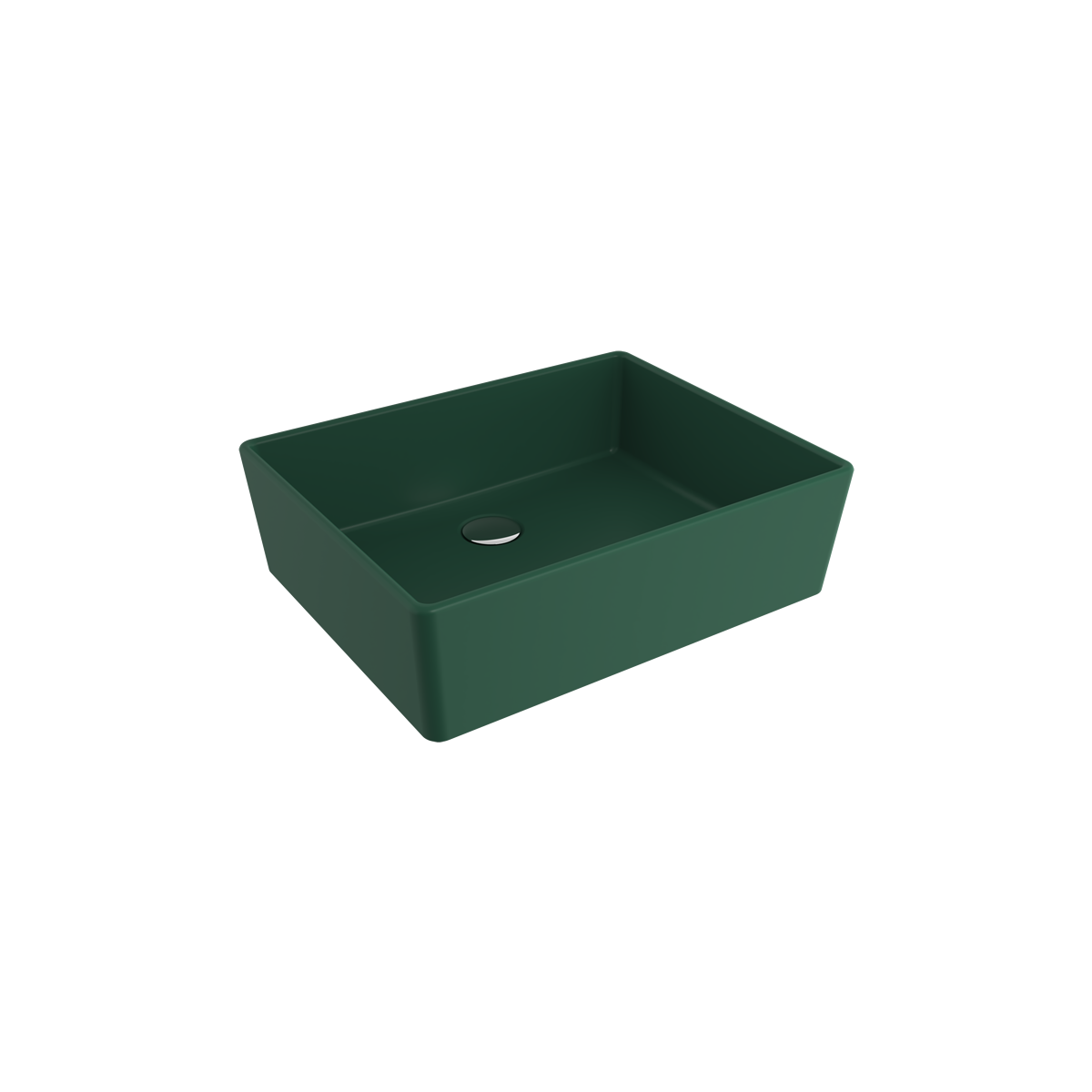 Bocchi Milano Vasque Lavabo 50 Cm - Mat Vert - 1215-027-0125