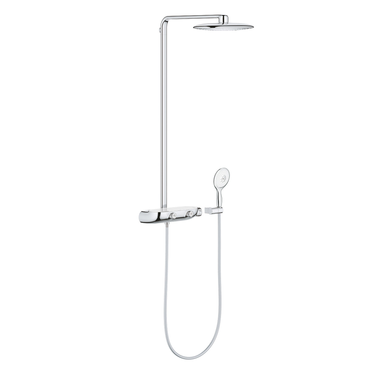 نظام دش جداري مع خلاط ترموستاتي Grohe Rainshower System Smart Control Mono 360 - 26361000