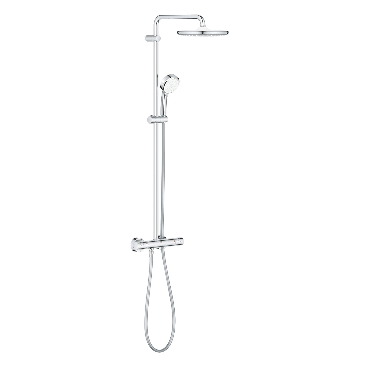 Grohe Tempesta Cosmopolitan نظام 250 على الحائط مركب ثرموستاتي بخلاط دش نظام - 26670000