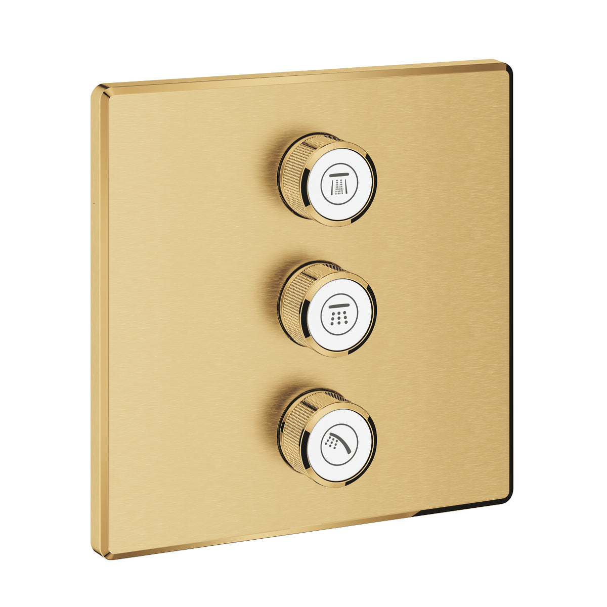 Grohe Grohtherm Smart Control وحدة تحكم بثلاث صمامات مع تحكم بالتدفق - 29127GN0