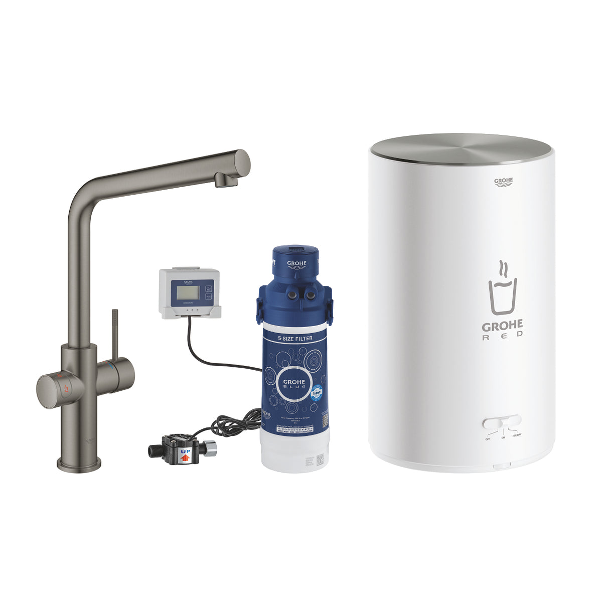 Grohe G R O H E Red Duo Robinet et M Taille Eau Isıtıcısı - 30327AL1