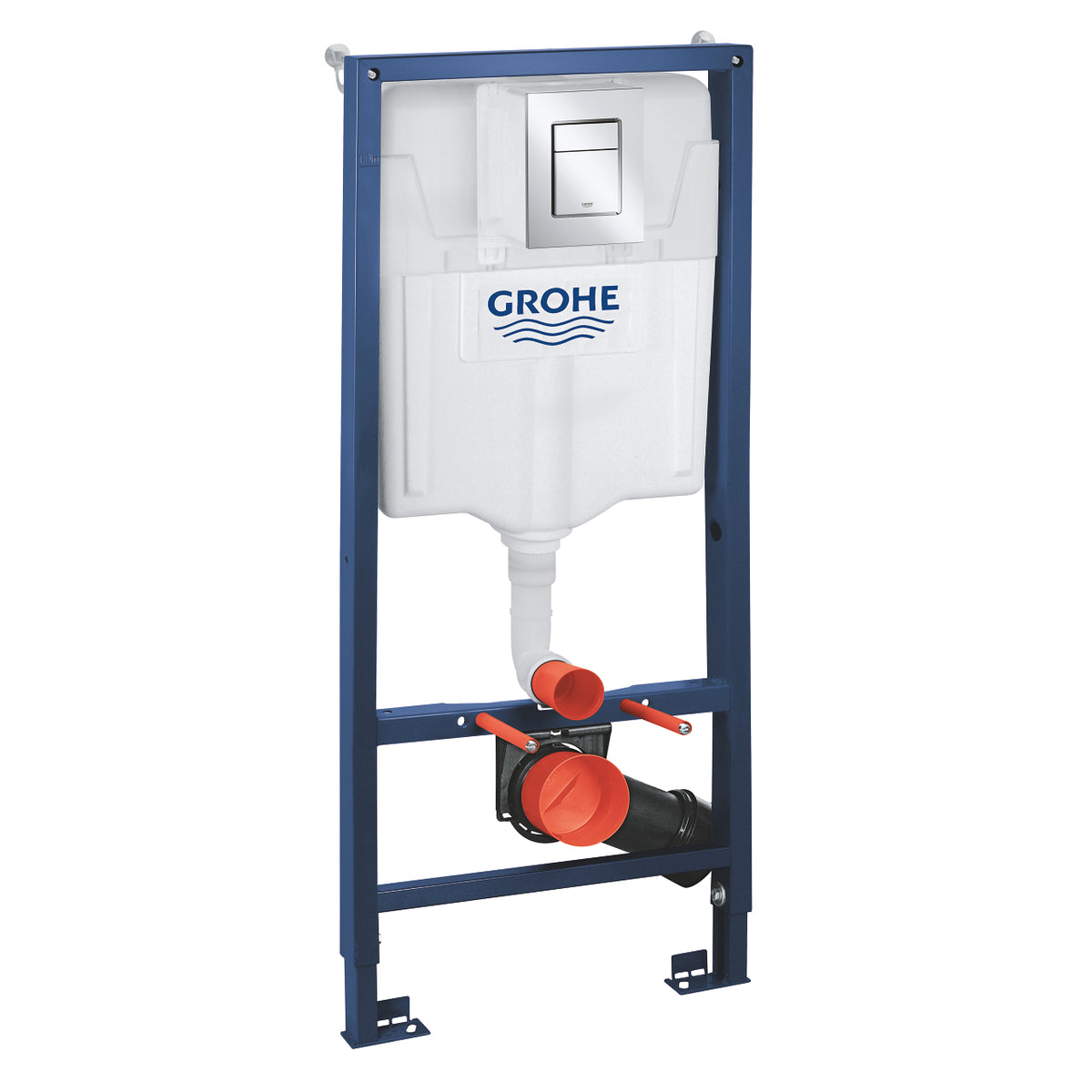 Grohe Rapid S L3'Ü 1 Arada W C Gömme Rezervuar Seti, 1.13 M Montaj Yüksekliği - 39501000
