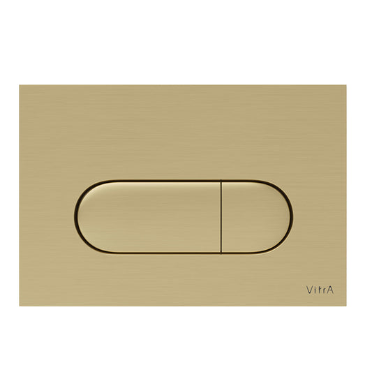 VitrA Root Round Kumanda Paneli, Fırçalı Altın 740-2225