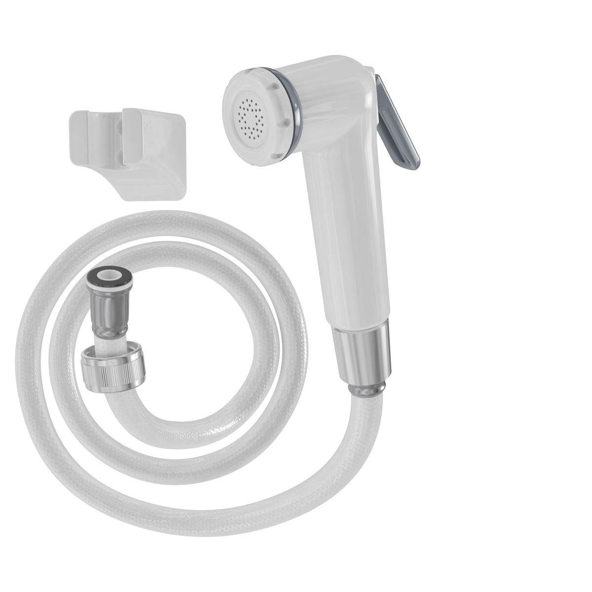 Kit de nettoyage fixe Mega blanc avec tuyau