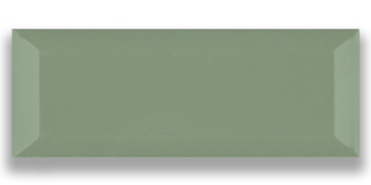 Art Mosaic Metro 10x30 / 4”x12” Sage Mat Mural carreau