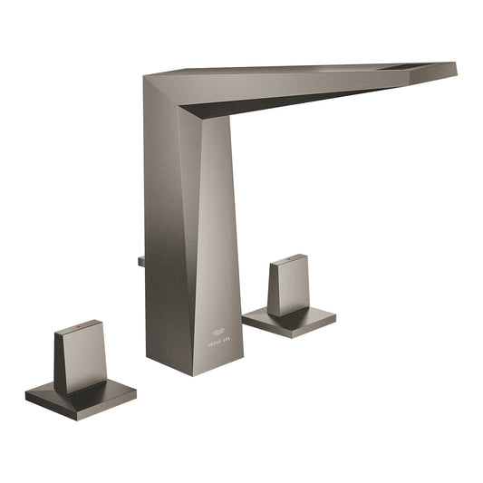 حنفية مغسلة 3 فتحات Grohe Allure Brilliant مقاس L بتشطيب Hard Graphite غير لامع – 20627AL0