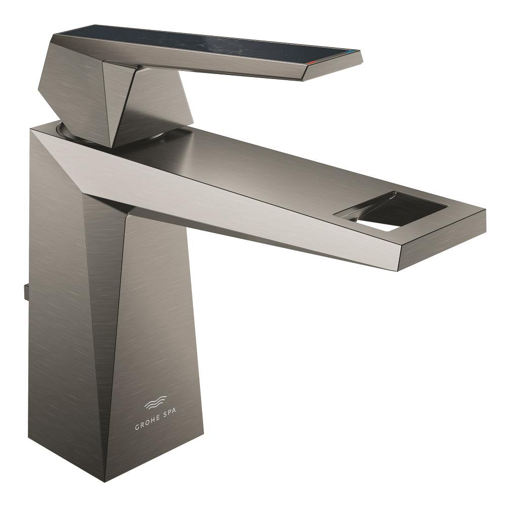 Mitigeur lavabo Grohe Allure Brilliant Private Collection taille M finition brossée Hard Graphite – 24399AL0