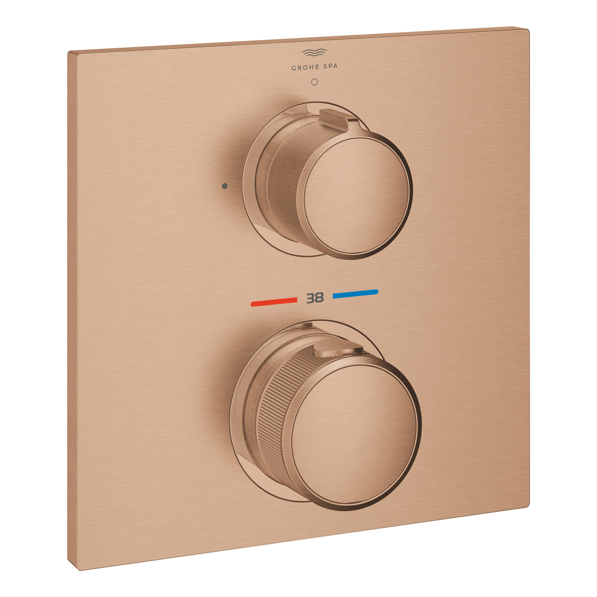 Grohe Allure مفرد بصمام تدفق بتحكم, مدفون ثرموستاتي دش خلاط - 19380DL2