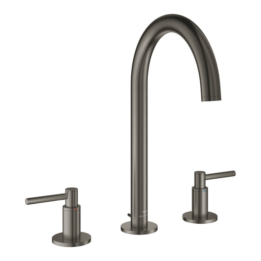 خلاط مغسلة ثلاثي الفتحات Grohe Atrio مقاس L هارد جرافيت مطفي – 20649AL0