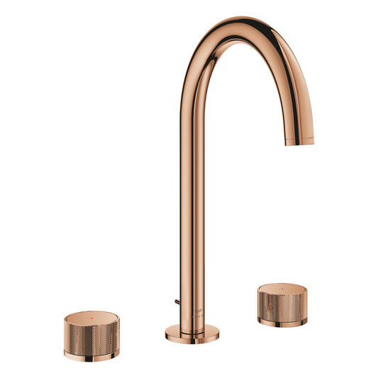 خلاط مغسلة بثلاث فتحات مقاس L، Warm Sunset Grohe Atrio Private Collection - 20595DA0