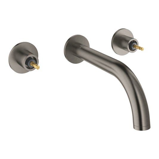 Mitigeur lavabo mural 3 trous Atrio Private Collection taille M, graphite brossé – 20587AL0