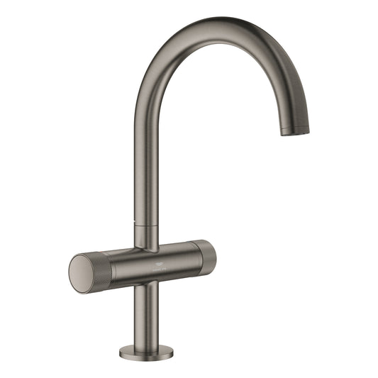 حنفية مغسلة Grohe Atrio Private Collection مقاس L، جرافيت مطفي - 21138AL0