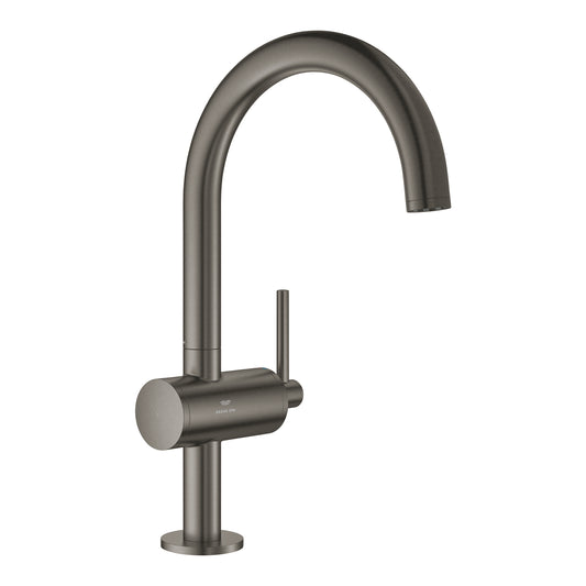 Grohe Lavabo Bataryası Atrio L Boyut Brushed Hard Graphite – 24362AL0
