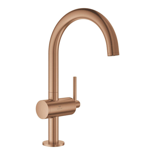 Grohe Lavabo Bataryası Atrio L Boyut Brushed Warm Sunset – 24362DL0