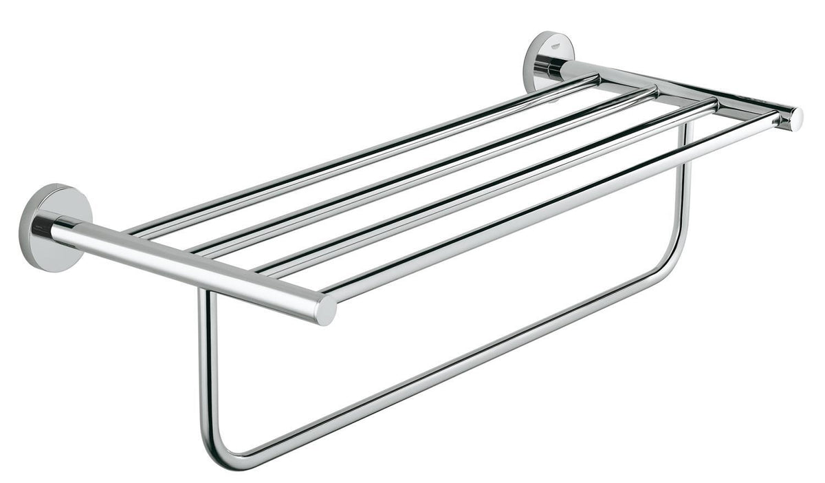 Porte-serviettes étagère Grohe BauCosmopolitan chromé - 40462001