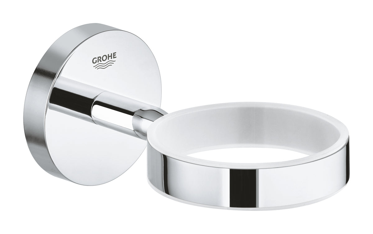 Support pour porte-savon ou porte-brosse à dents Chromé (hors partie en verre) - 40585001