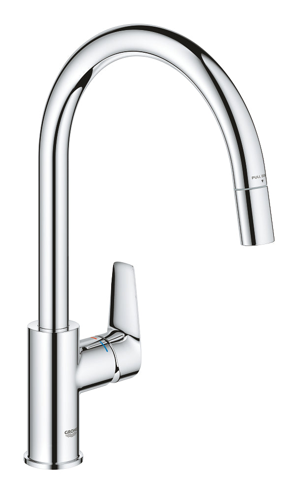 Grohe Bau Edge خلاط حوض مطبخ بمقبض واحد - 30536000