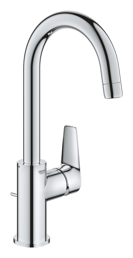 Mitigeur lavabo Grohe Bau Edge 1/2″ taille L - 23760001