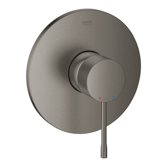 Mitigeur douche encastré 1 sortie Grohe Essence brossé Hard Graphite - 24057AL1
