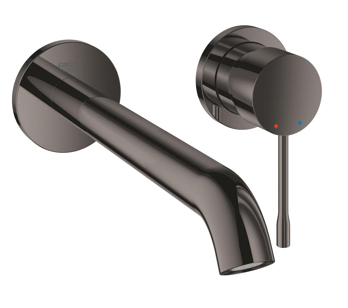 Mitigeur lavabo deux trous Grohe Essence L hard graphite - 19967A01