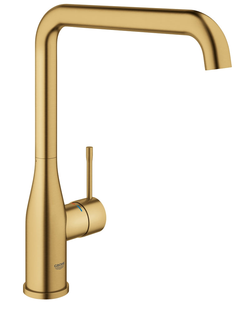 Mitigeur évier bec pivotant Grohe Essence brossé Cool Sunrise - 30269GN0