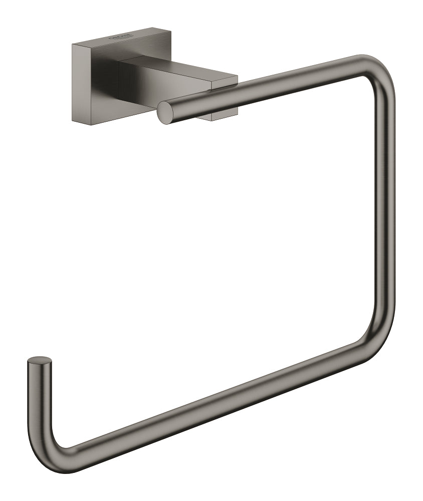 Круглый кольцевой держатель для полотенец Grohe Eurocube, Brushed Hard Graphite – 40510AL1