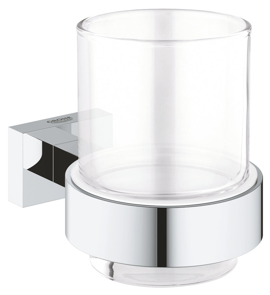 طقم حامل فرشاة أسنان Grohe Eurocube كروم - 40755001