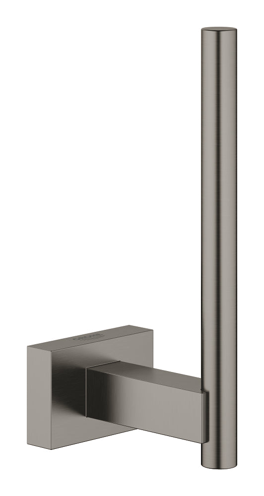 Держатель запасного рулона туалетной бумаги Grohe Essentials Cube, цвет Brushed Hard Graphite – 40623AL1