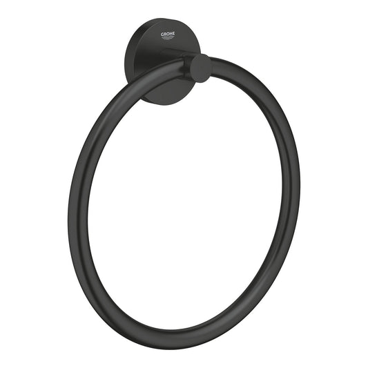Grohe Essentials Halka Havluluk Mat Siyah - 1024612430