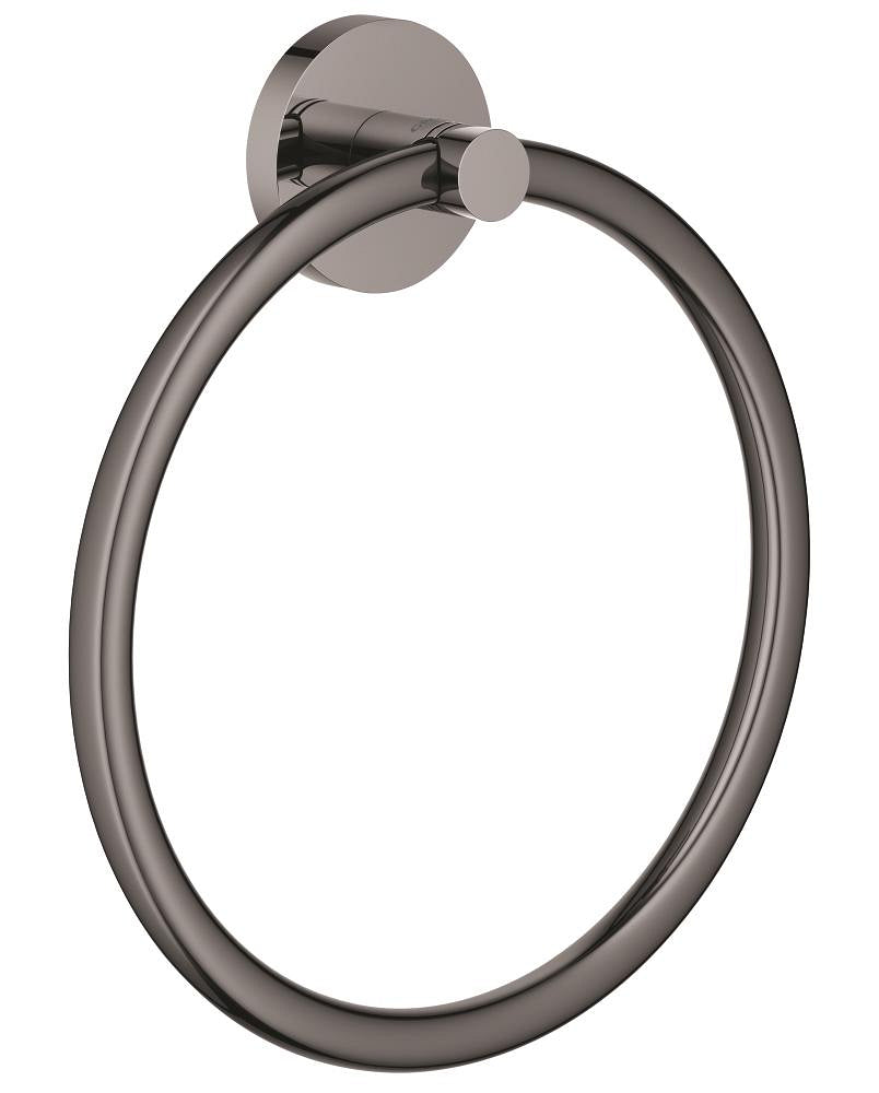Porte-serviettes rond Essentials Hard Graphite - 40365A01