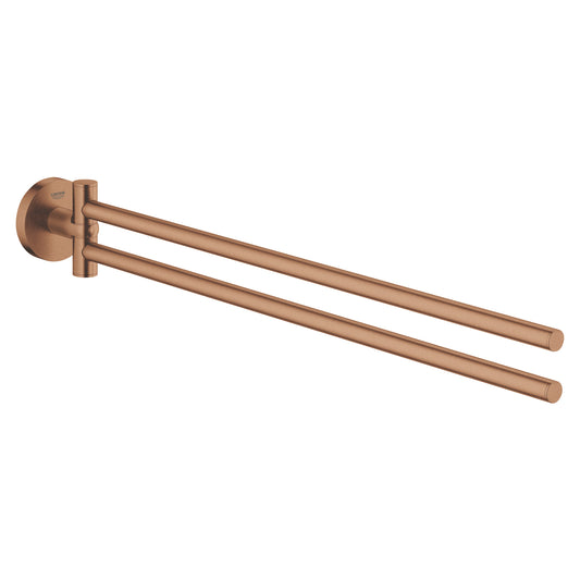 حامل مناشف مزدوج 44 سم Essentials Brushed Warm Sunset - 40371DL1