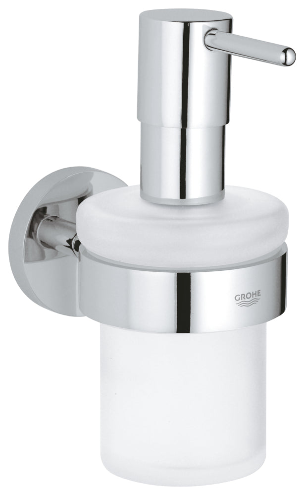 Distributeur de savon liquide avec set Grohe Essentials chromé - 40448001