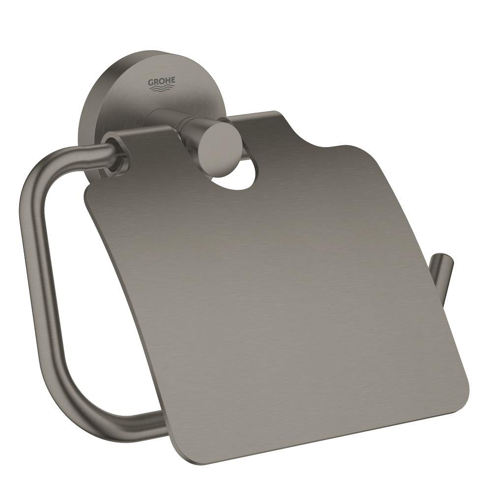 Porte-papier toilette Grohe Essentials brossé Hard Graphite - 40367AL1
