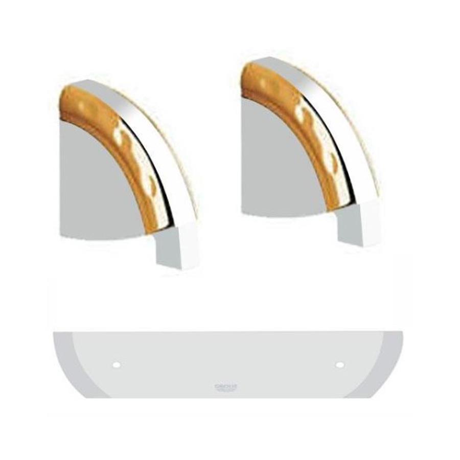 طقم رفوف جداري مزدوج Grohe Chiara - ذهبي كروم