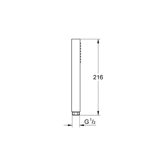 Grohe Euphoria Cube Stick El Duşu 1 Akışlı - 27699000
