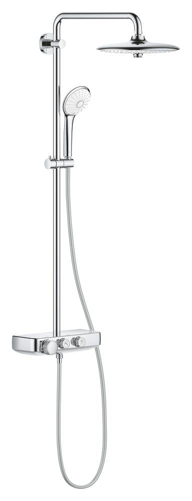 نظام دش جداري Grohe Euphoria SmartControl 260 Mono مع خلاط ترموستاتي - 26509000