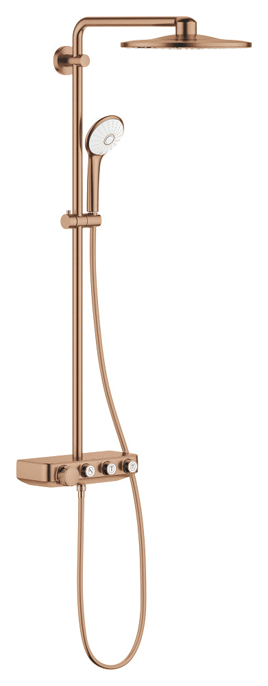Grohe Euphoria ذكي Control 310 دش نظام على الحائط مركب ثرموستاتي بخلاط دش نظام - 26507DL0