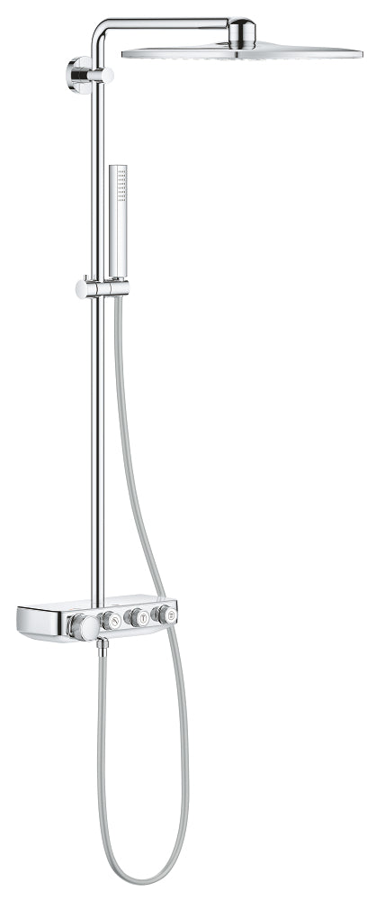 Euphoria Smartcontrol System 310 Cube Duo Duvara Monte Termostatik Bataryalı Duş Sistemi - 26508000