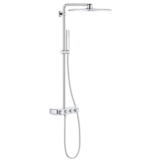 Euphoria Smartcontrol System 310 Cube Duo Duvara Monte Termostatik Bataryalı Duş Sistemi - 26508000