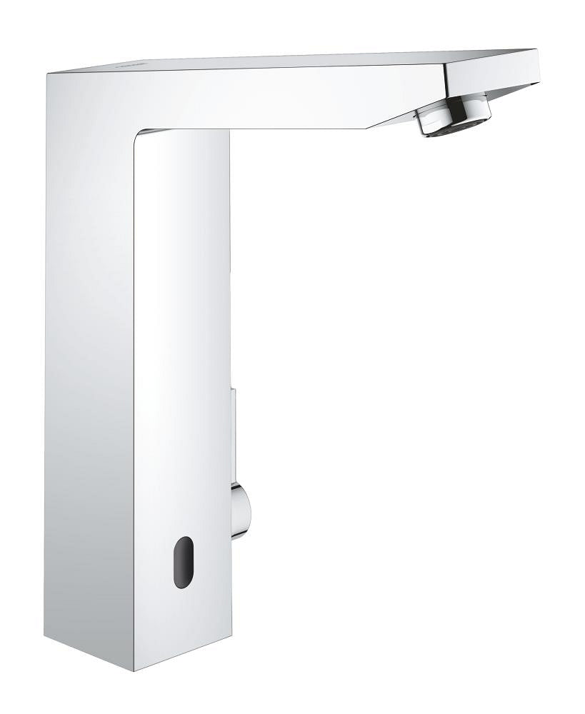 خلاط مغسلة استشعار Grohe Eurocube E، 1/2″، مدخلين ماء، محدد حرارة قابل للتعديل - 36441000