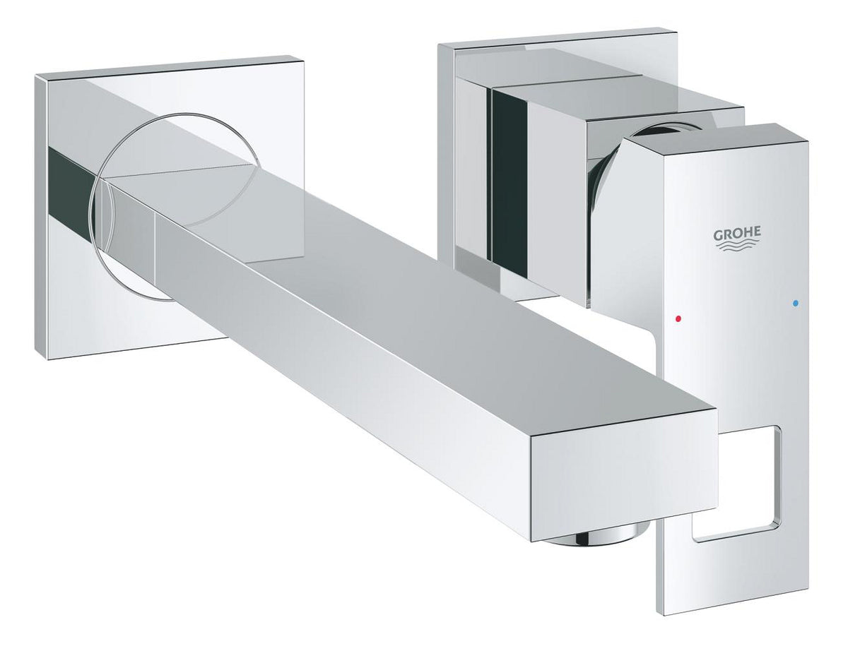 Настенный смеситель для раковины Grohe Eurocube на 2 отверстия, размер M - 23447000