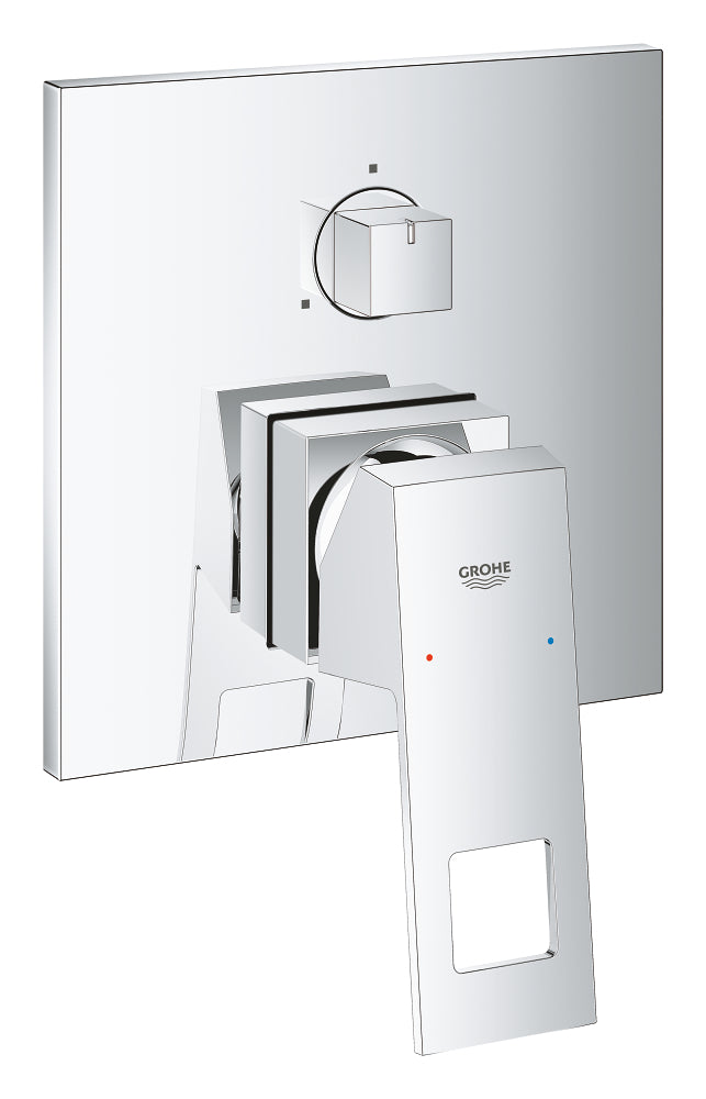 خلاط بانيو ثلاثي الاتجاهات بمقبض واحد Grohe Eurocube - 24094000