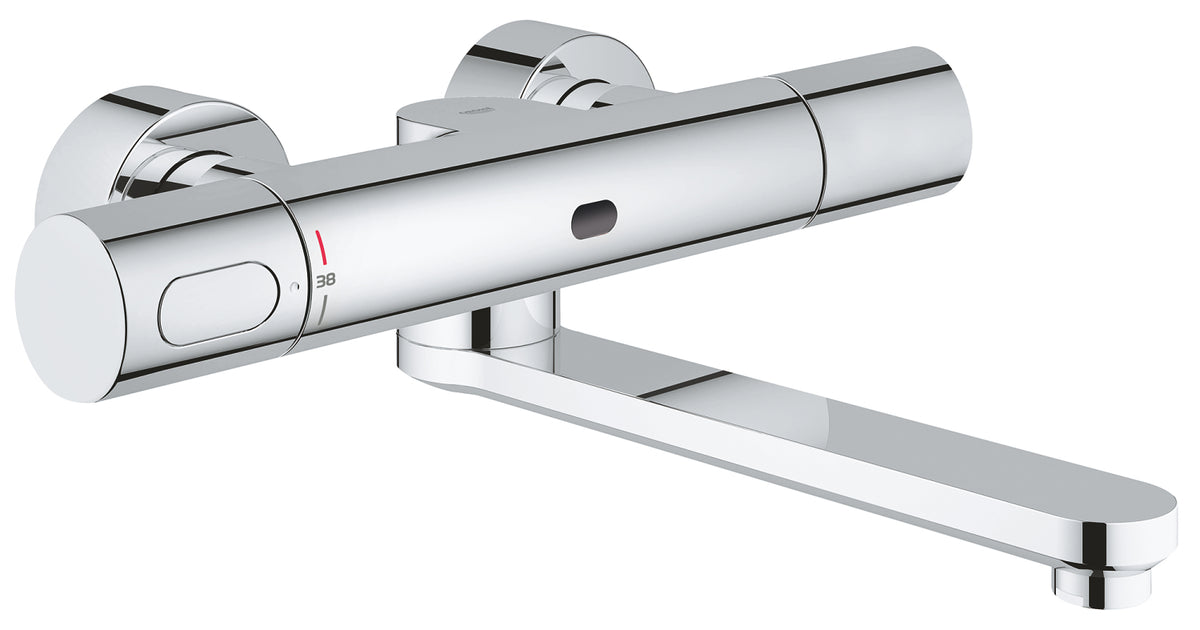 Grohe Eurosmart Cosmopolitan E mitigeur de lavabo mural électronique et thermostatique à contrôle de température - 36332000