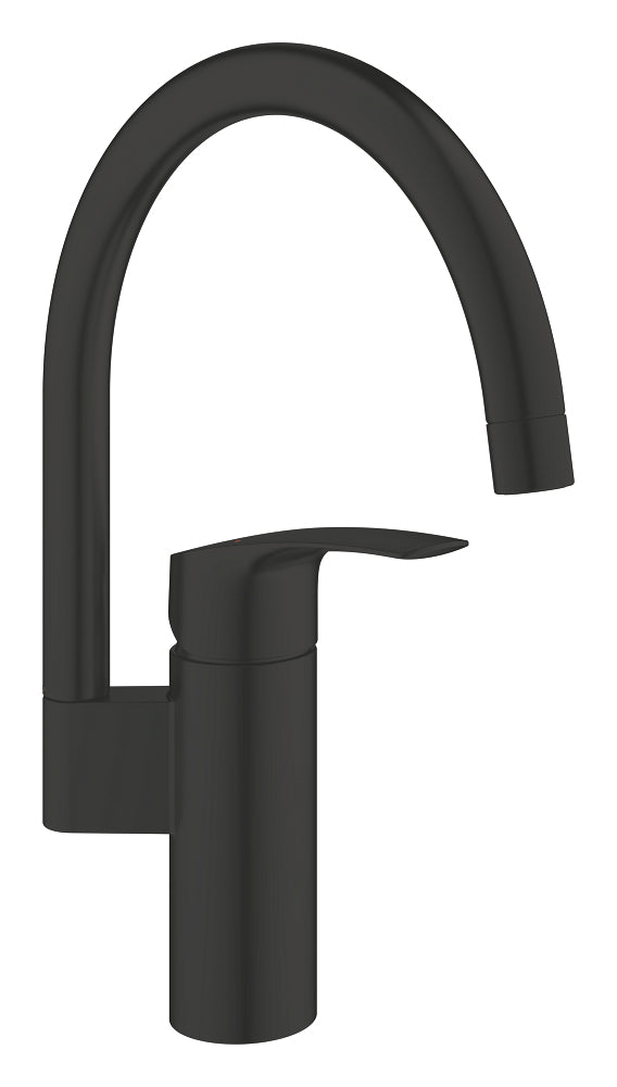 Mitigeur évier monocommande Eurosmart noir mat - 332022433