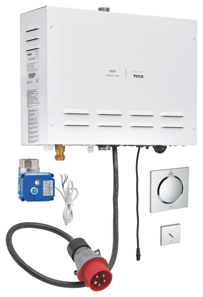 Grohe F-digital Deluxe Steam Generator 9.9 K W مع Steam Outlet And Temperature Sensor - 26828000