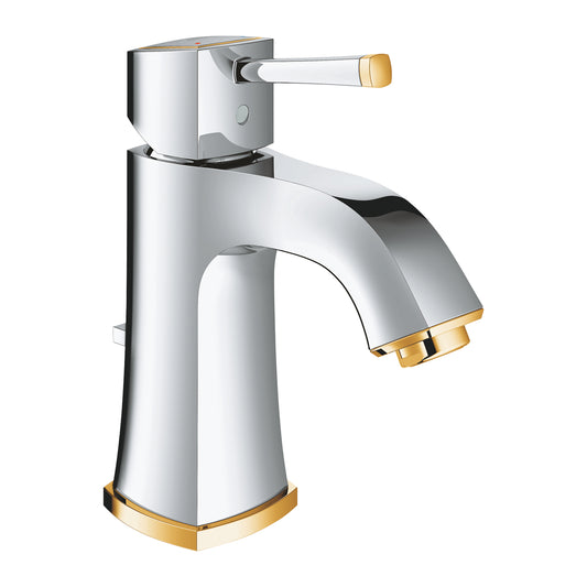 Grohe Grandera Tek Kumandalı Lavabo Bataryası 1/2'' S Boyut Krom/Altın – 24369IG0