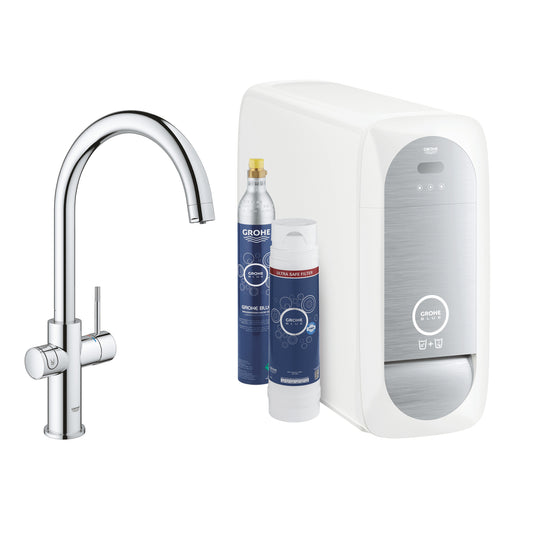 خلاط حوض Grohe Blue Home لتنقية مياه الشرب وصنع الصودا - 31545001