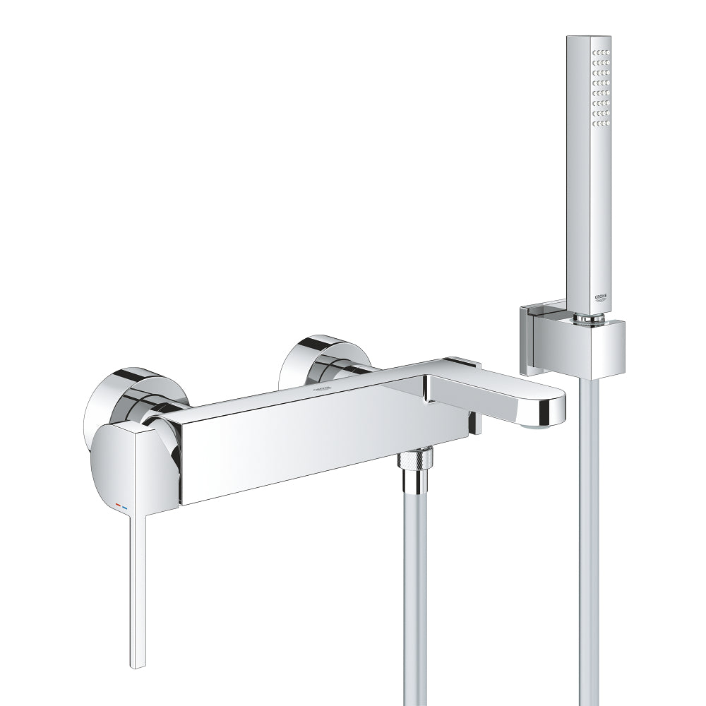 خلاط بانيو مع طقم دش يدوي Grohe Plus كروم - 33547003