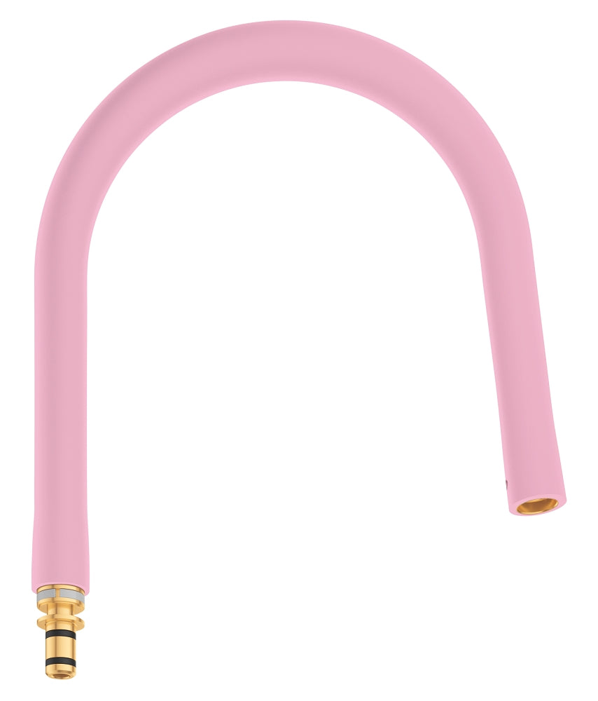 Tuyau unique rose pour mitigeur d'évier Essence - 30321DP0